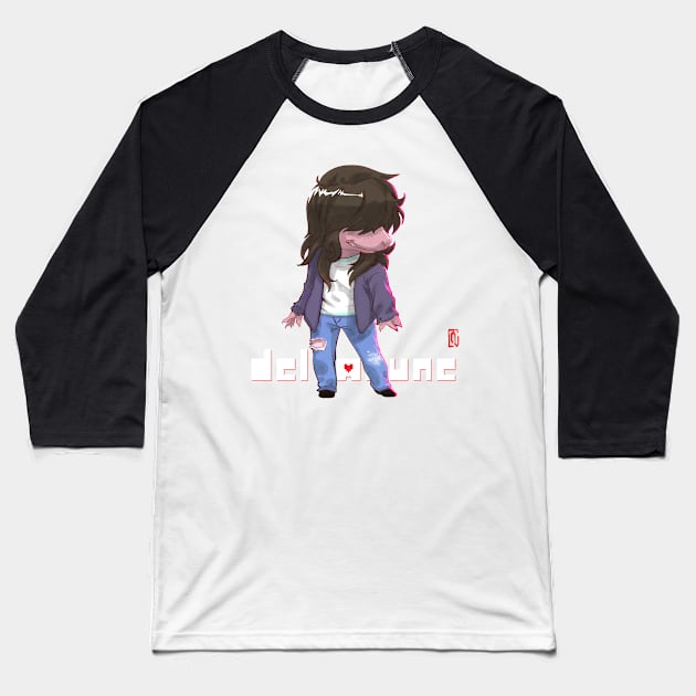 Susie Baseball T-Shirt by ArchiriUsagi